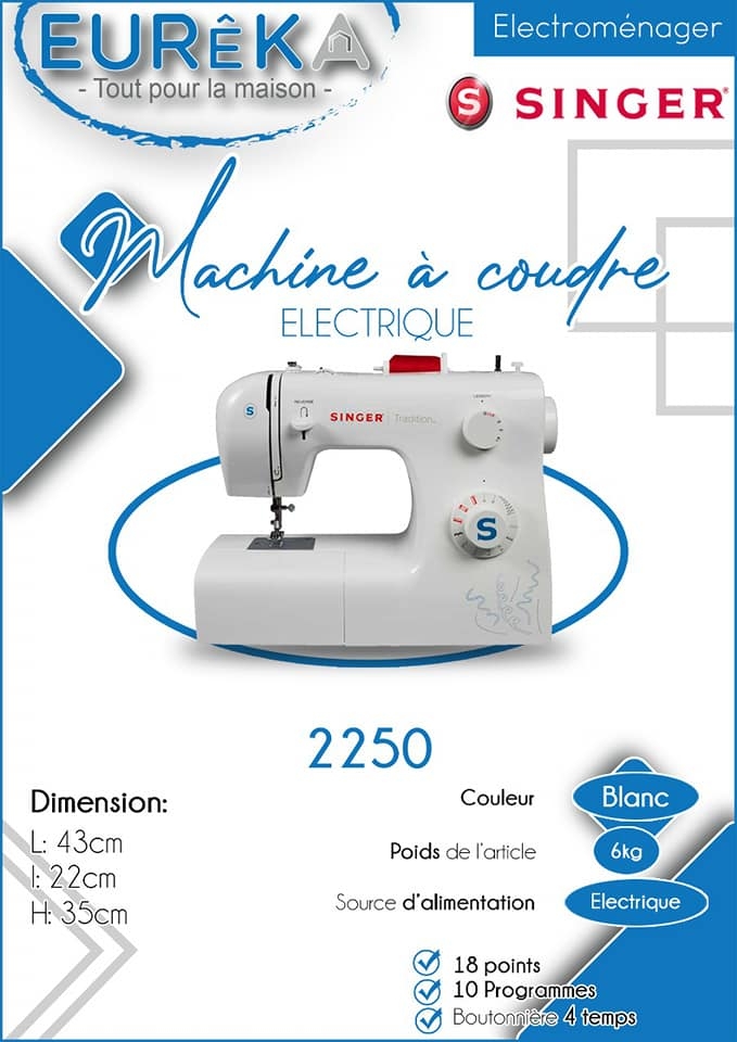Un grand choix de machine à coudre Singer