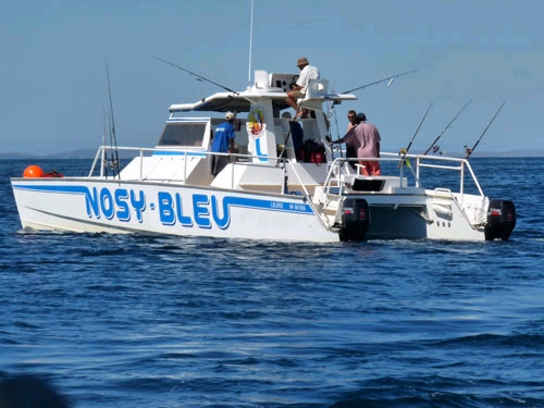 Nosy Bleu, Pêche sportive